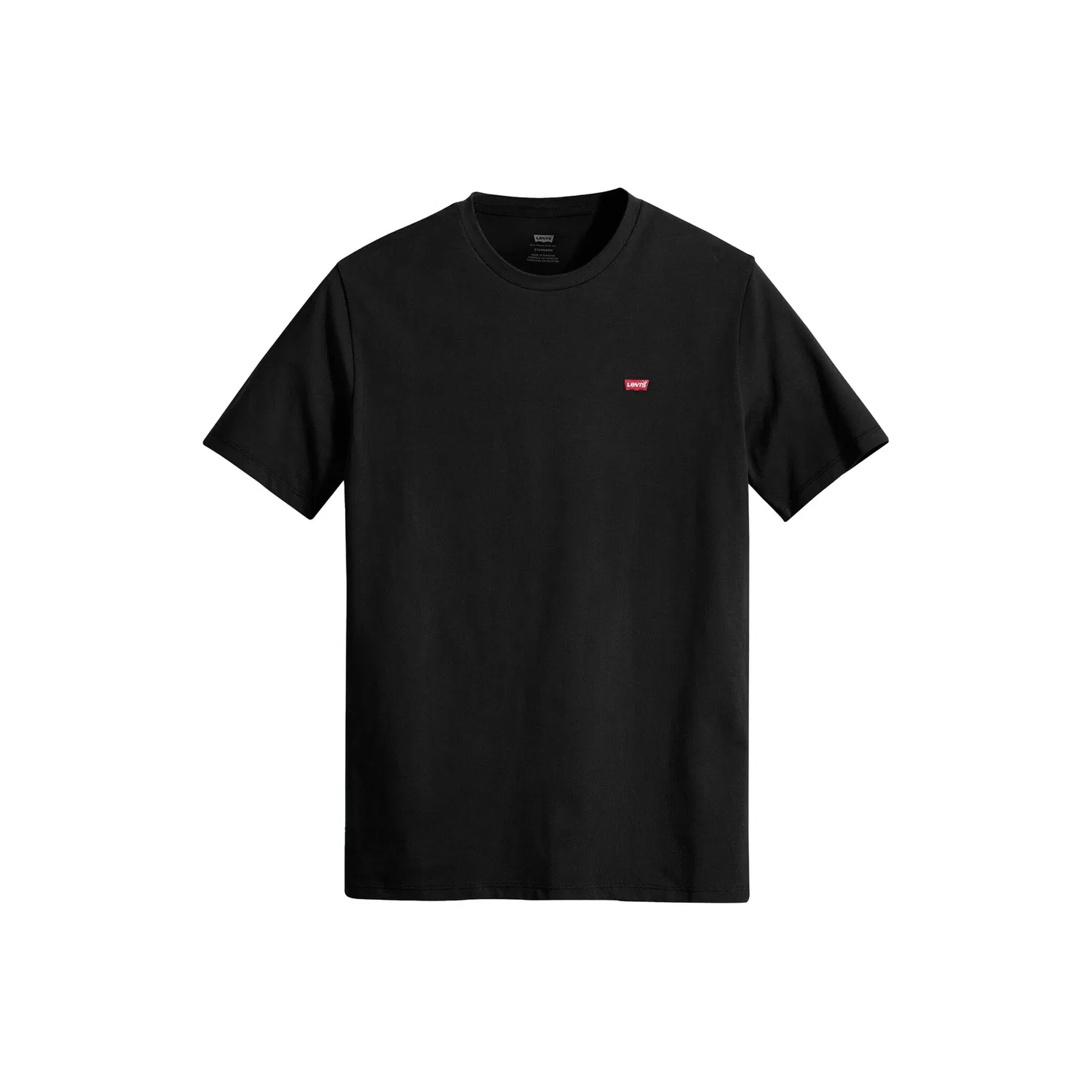 Мужская классическая футболка с круглым вырезом Levi's, Black