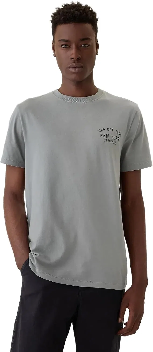 Мужская футболка с карманом GAP, Pilot Grey
