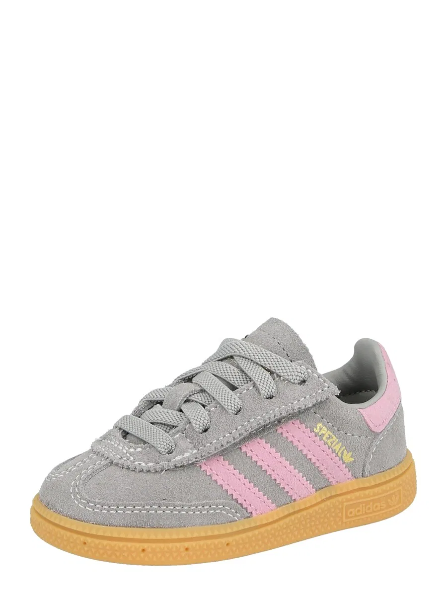 Кроссовки ADIDAS ORIGINALS HANDBALL SPEZIAL темно-серого цвета