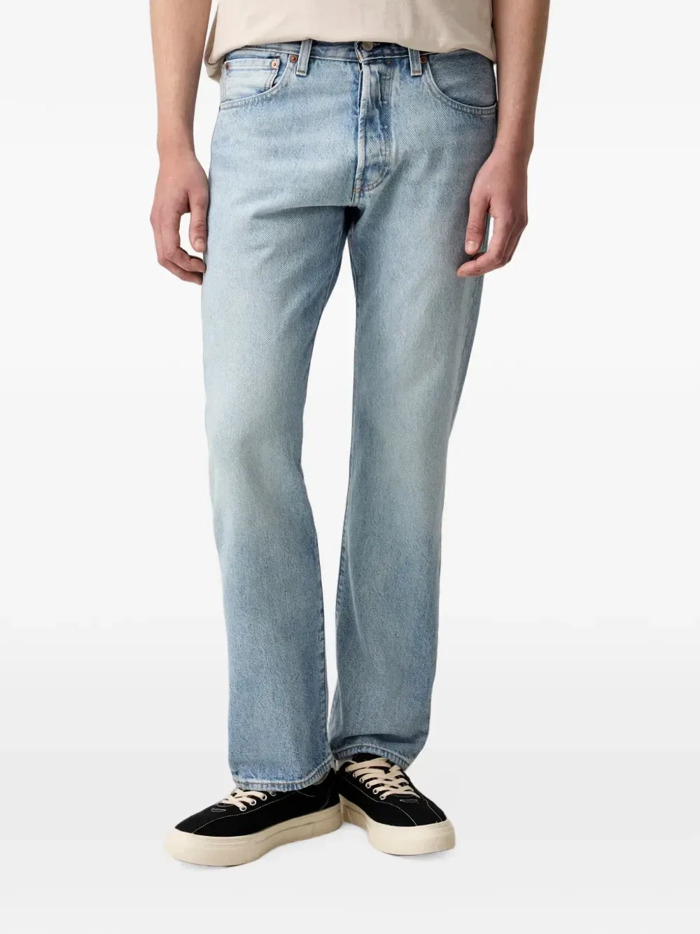 Джинсы свободного кроя прилегающего силуэта Levi'S, синий