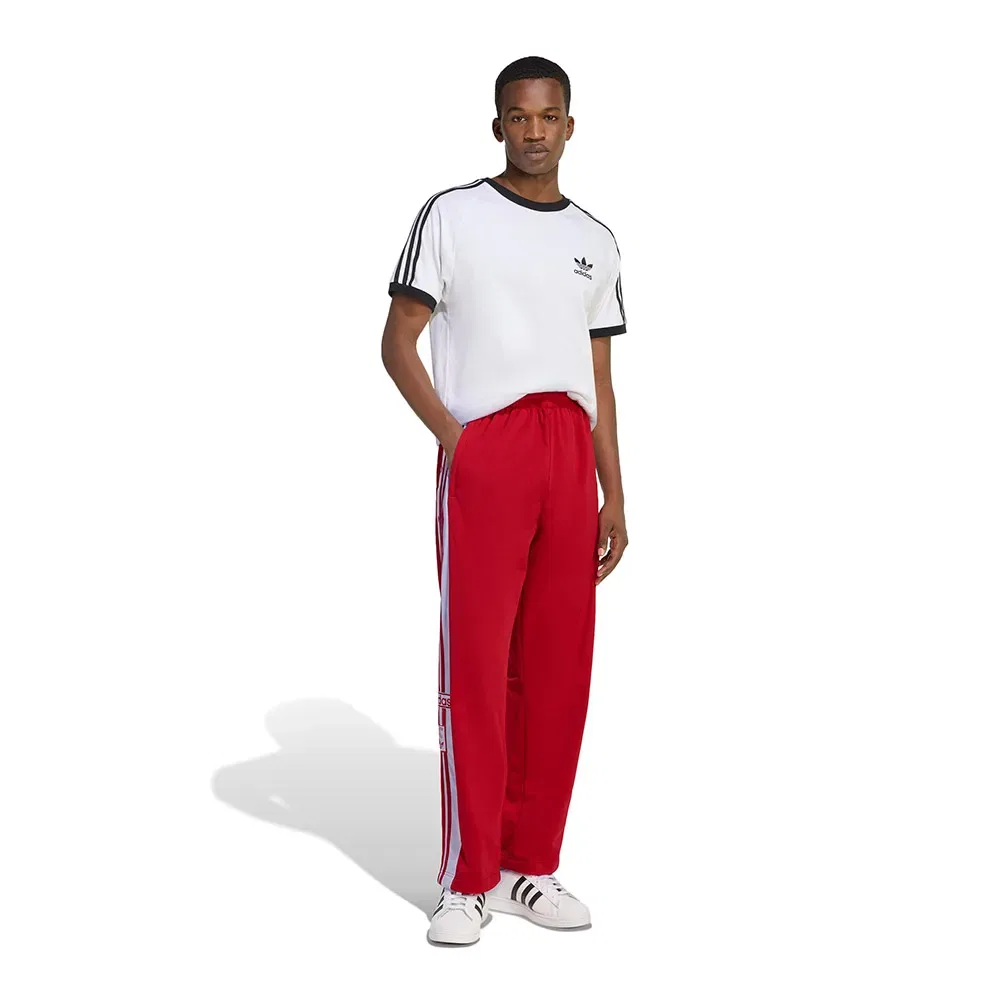 Брюки классические Adibreak Adidas Originals, красный — фото 4