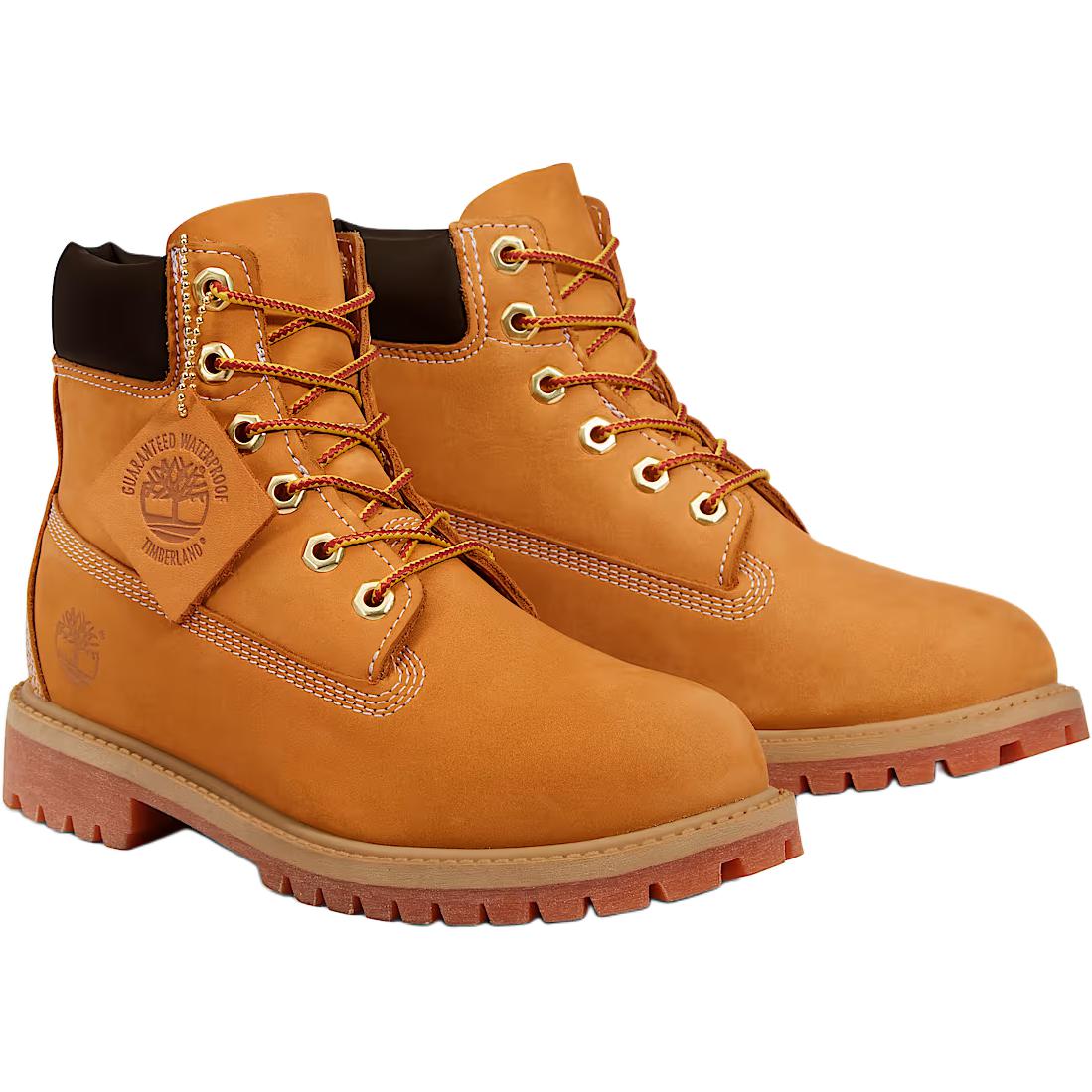Timberland Премиальные нескользящие износостойкие детские ботинки Brown для подростков — фото 4