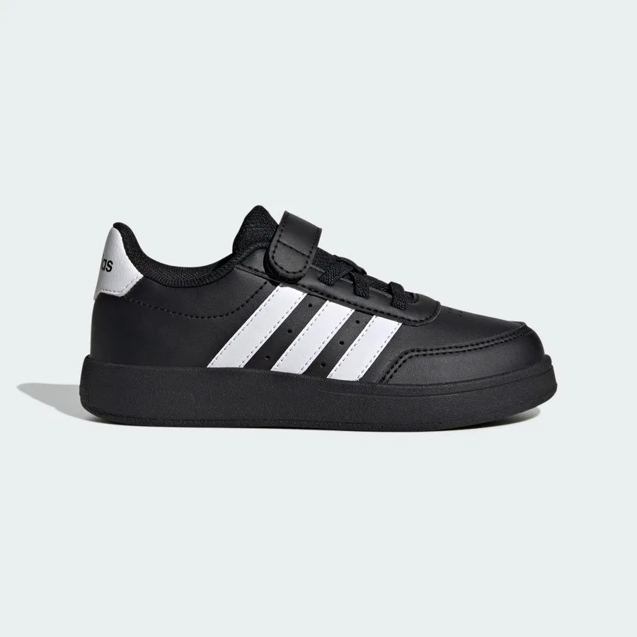 Детские спортивные кроссовки с липучкой Breaknet 2.0 adidas, Черно-белый
