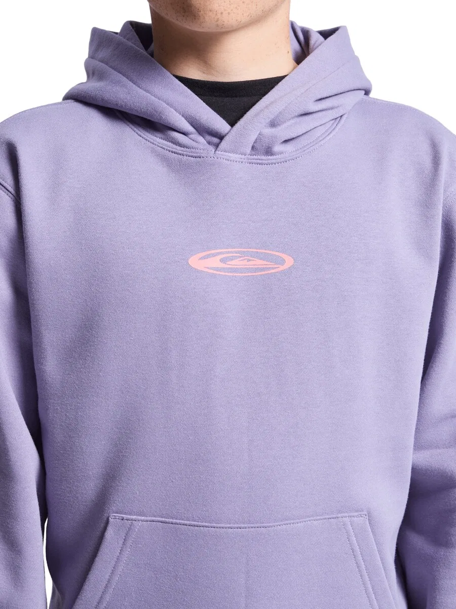 Толстовка QUIKSILVER 'Quik Globe' фиолетового цвета — фото 2