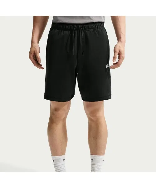 Мужские шорты с длиной выше колена NIKE AS M NK CLUB VARSITY SHORT, Black
