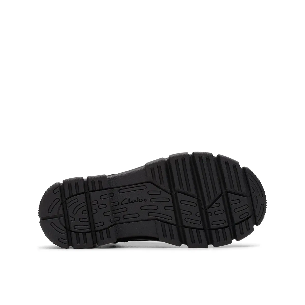 Детские ботинки на щиколотке Evyn Charm Kid Clarks, Black Patent — фото 3