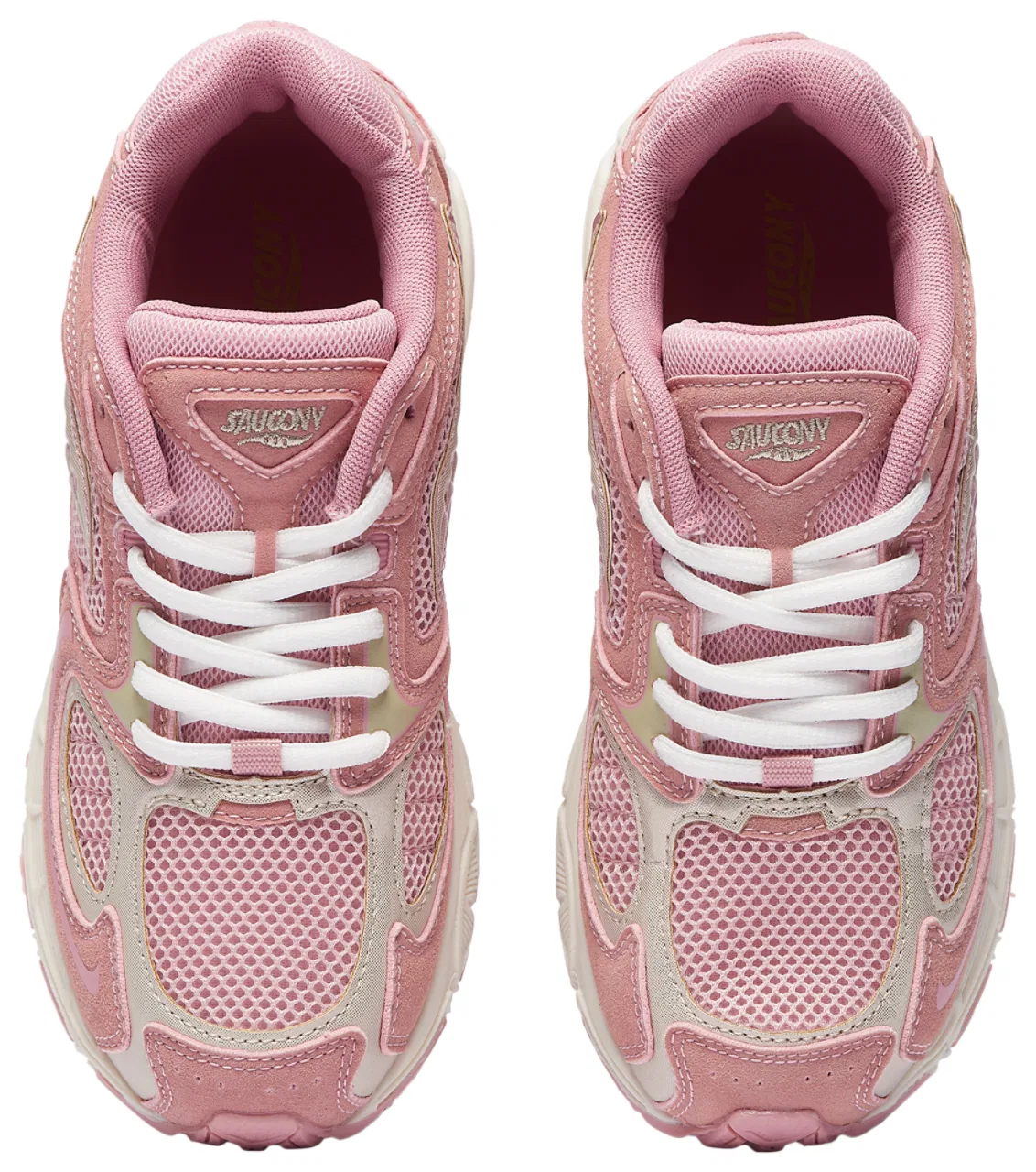 Кроссовки для девочек Jazz 9 Saucony, розовый — фото 4