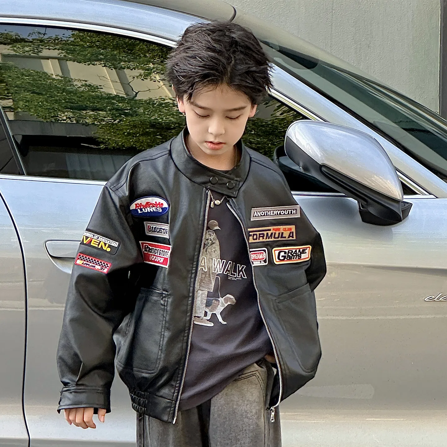 Детская куртка Casual Jacket Lanza, Black — фото 4