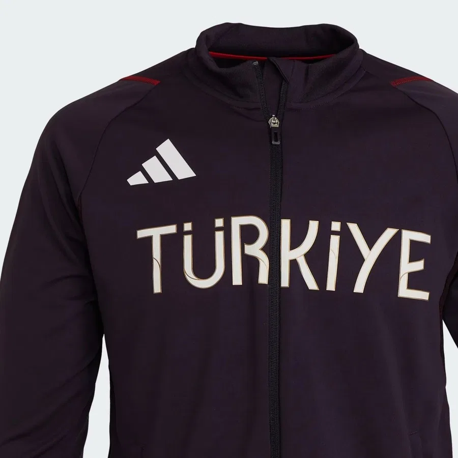 Мужская куртка с длинным рукавом TURKIYE JKT M adidas, Фиолетовый — фото 3