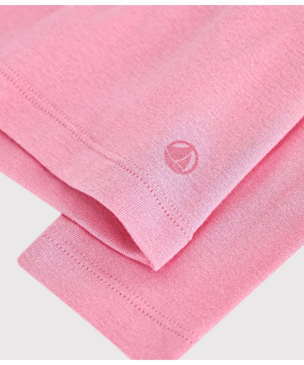 Детская футболка с длинным рукавоми воланами PETIT BATEAU, Pink — фото 3