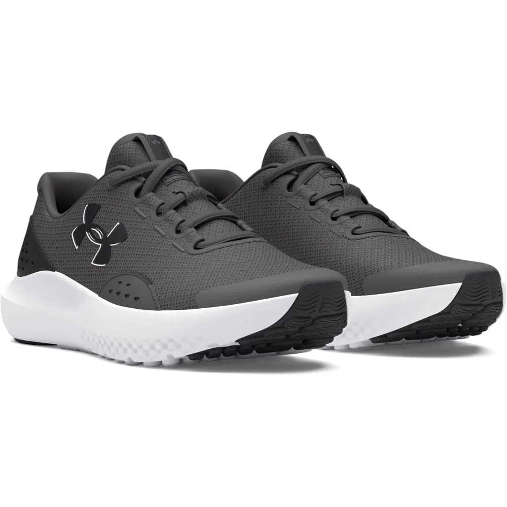 Детские беговые кроссовки для мальчиков Ua Bgs Surge 4 Under Armour, Red Black Black — фото 2