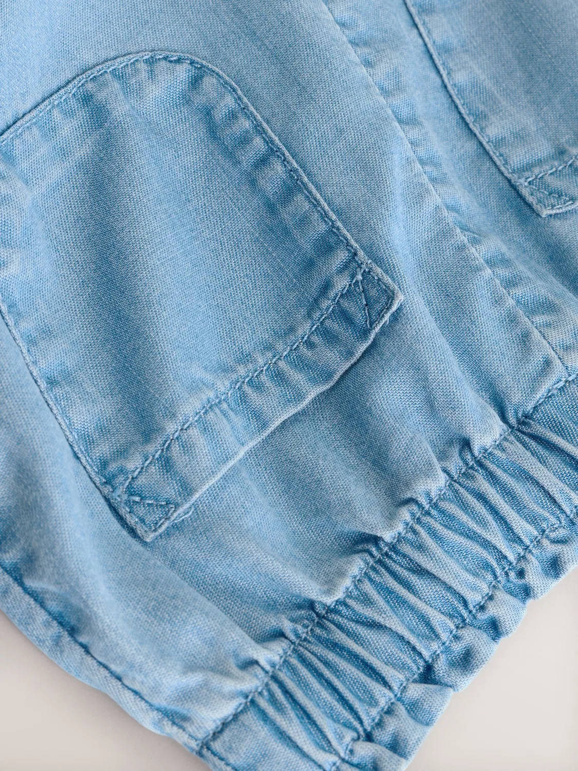 Брюки джинсовые из тенселя, Baby Next, Blue Denim — фото 4