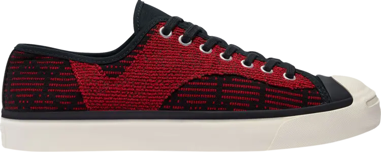 

Кроссовки Converse Jack Purcell Rally Patchwork - Tomato Puree, красный