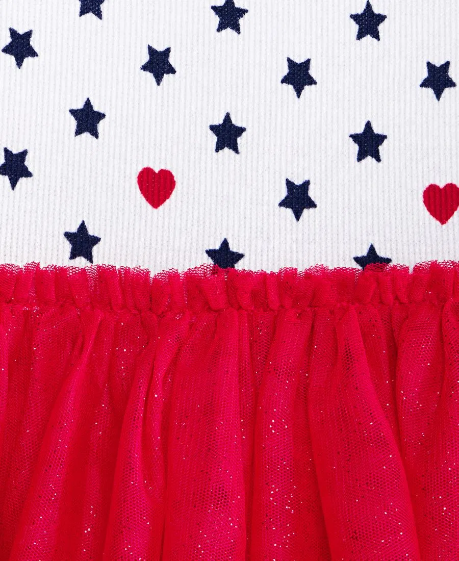 Платье-туту с принтом Star Tutu Epic Threads, Cherry Candy — фото 3