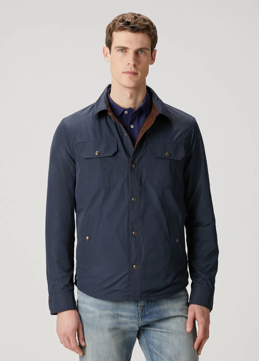 Двусторонняя замшевая куртка Polo Ralph Lauren, brown — фото 2