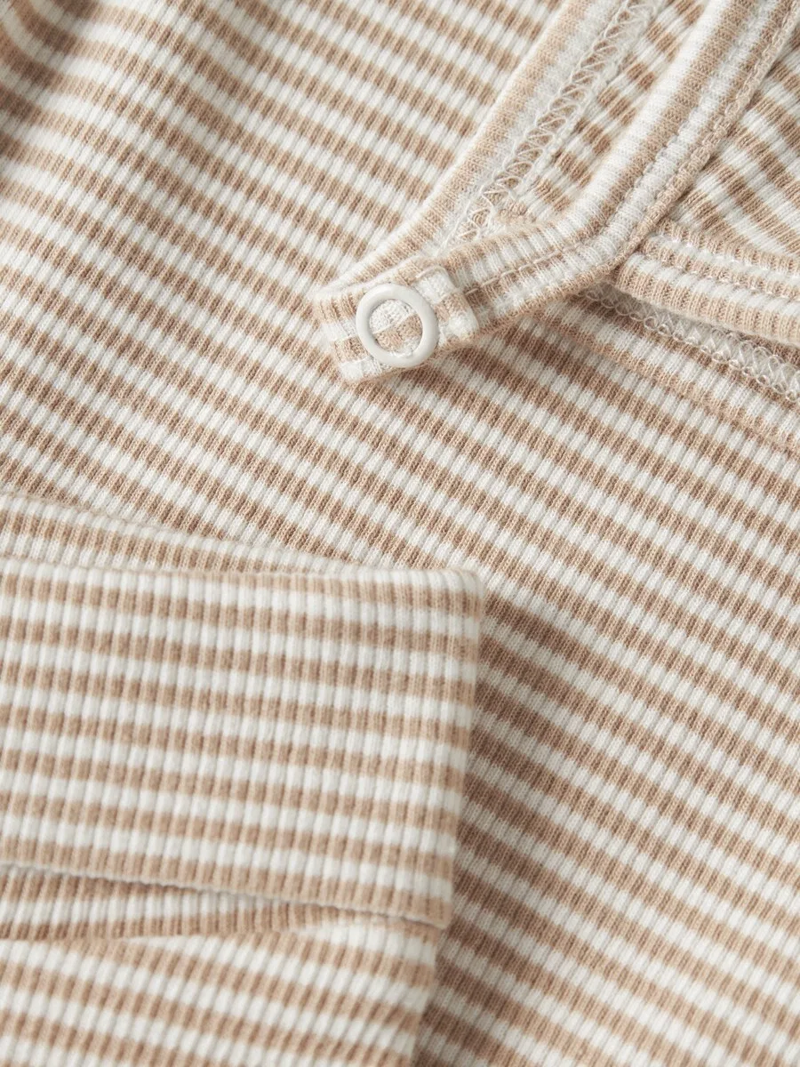Набор NAME IT 'NBNBERRO R LS BODY SET WITH HAT' белого цвета — фото 4