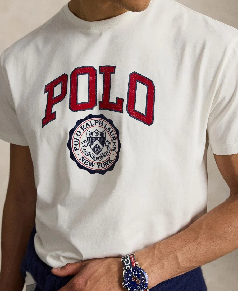 Футболка с логотипом, хлопковая Polo Ralph Lauren, Nevis — фото 3
