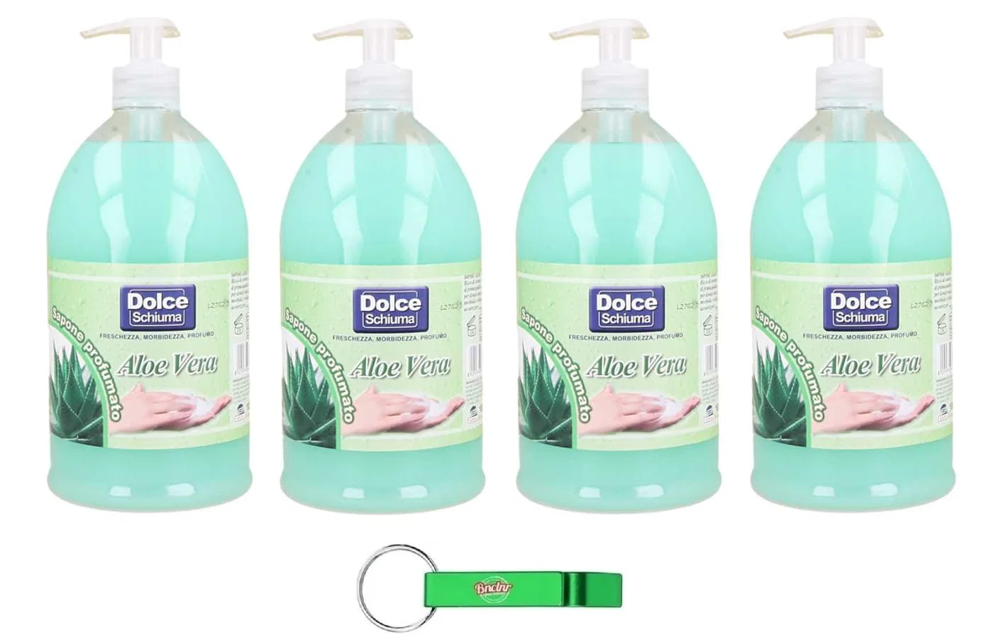 Жидкое мыло для рук Aloe Vera Beni Culinari, 4 x 1 л