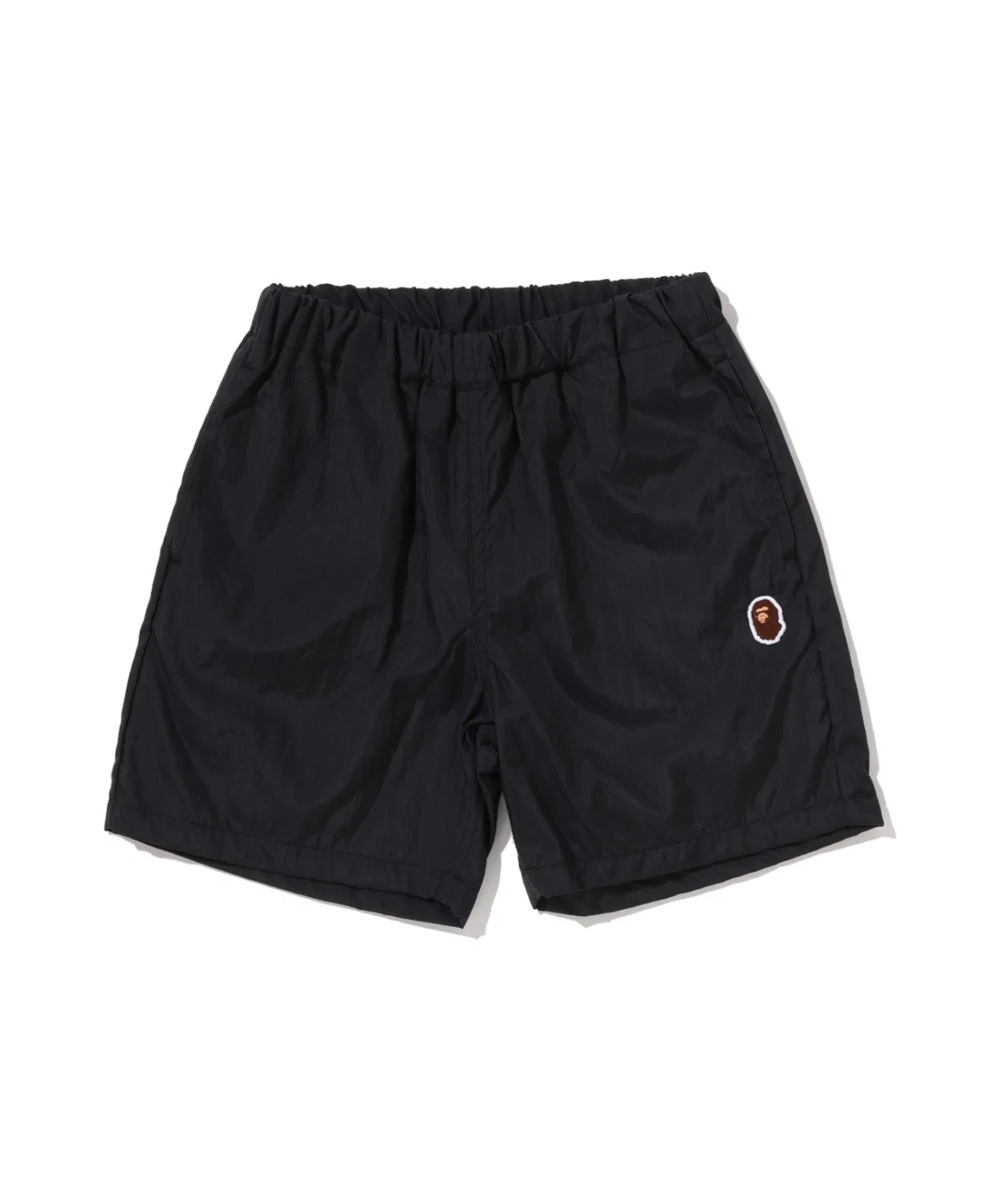 Детские шорты для мальчиков быстросохнущие ONE POINT BEACH SHORTS A BATHING APE, Black