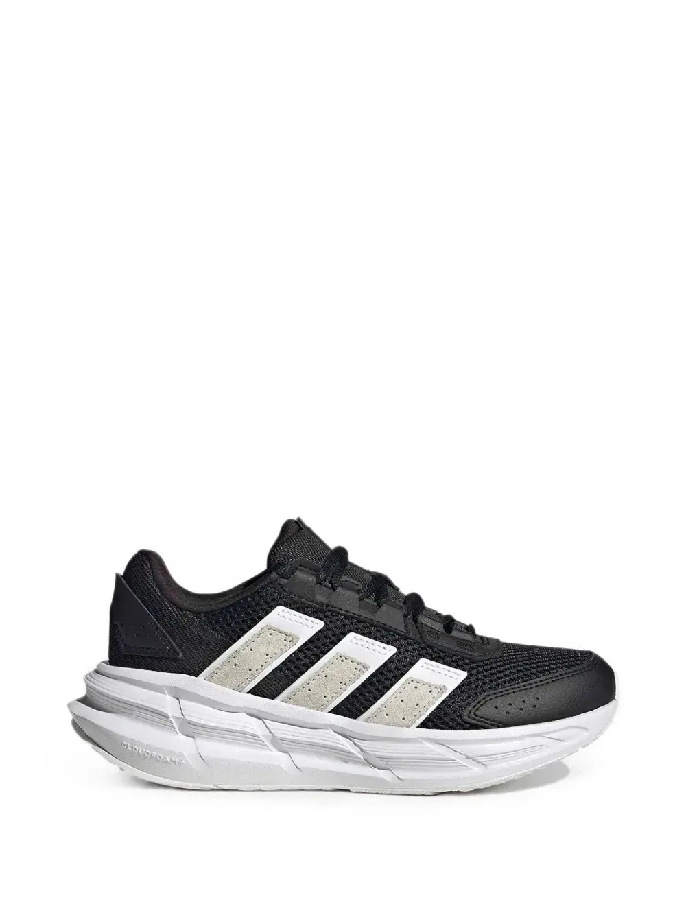 Низкие кроссовки Cloudfoam с круглым носком Adidas Kids, черный