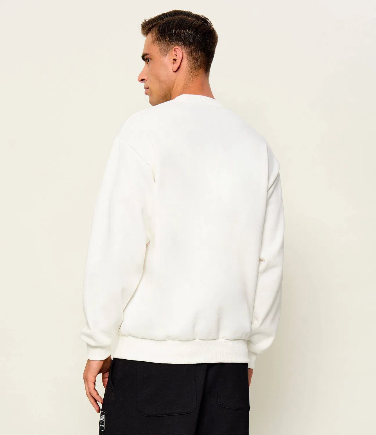 Толстовка Regular Fit Lacoste, Bianco — фото 3