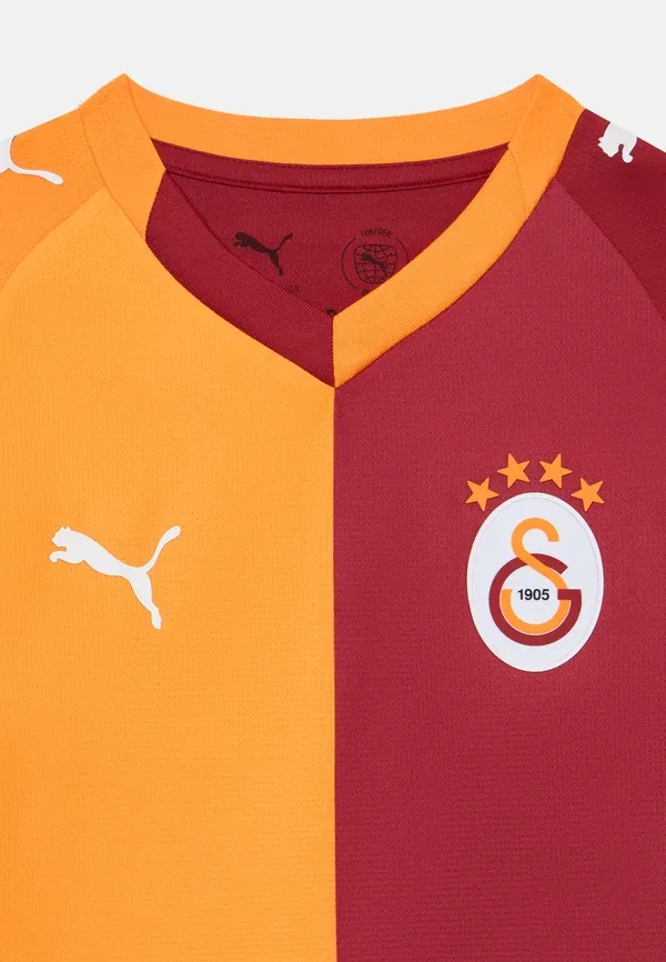 Футболка с V-образным вырезом Gsk Home Replica Sponsor Unisex Puma Red Rhythm, Intense Orange, красный/оранжевый — фото 3
