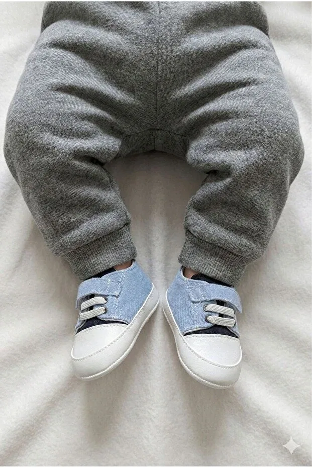 Детские туфли для мальчиков мягкие Numix Baby Kids, Blue