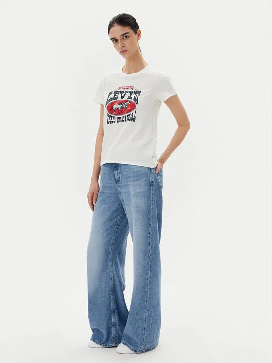 Футболка standard fit Perfect Levi'S, белый — фото 2