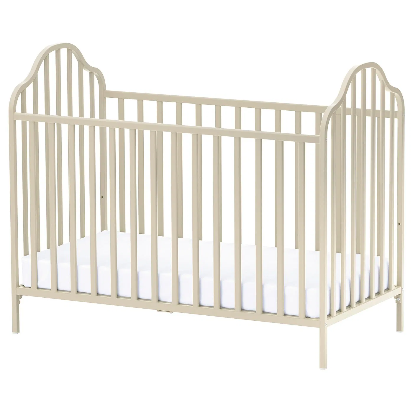 IKEA KATTUNGE Детская кровать, бежевая, 60х120 см