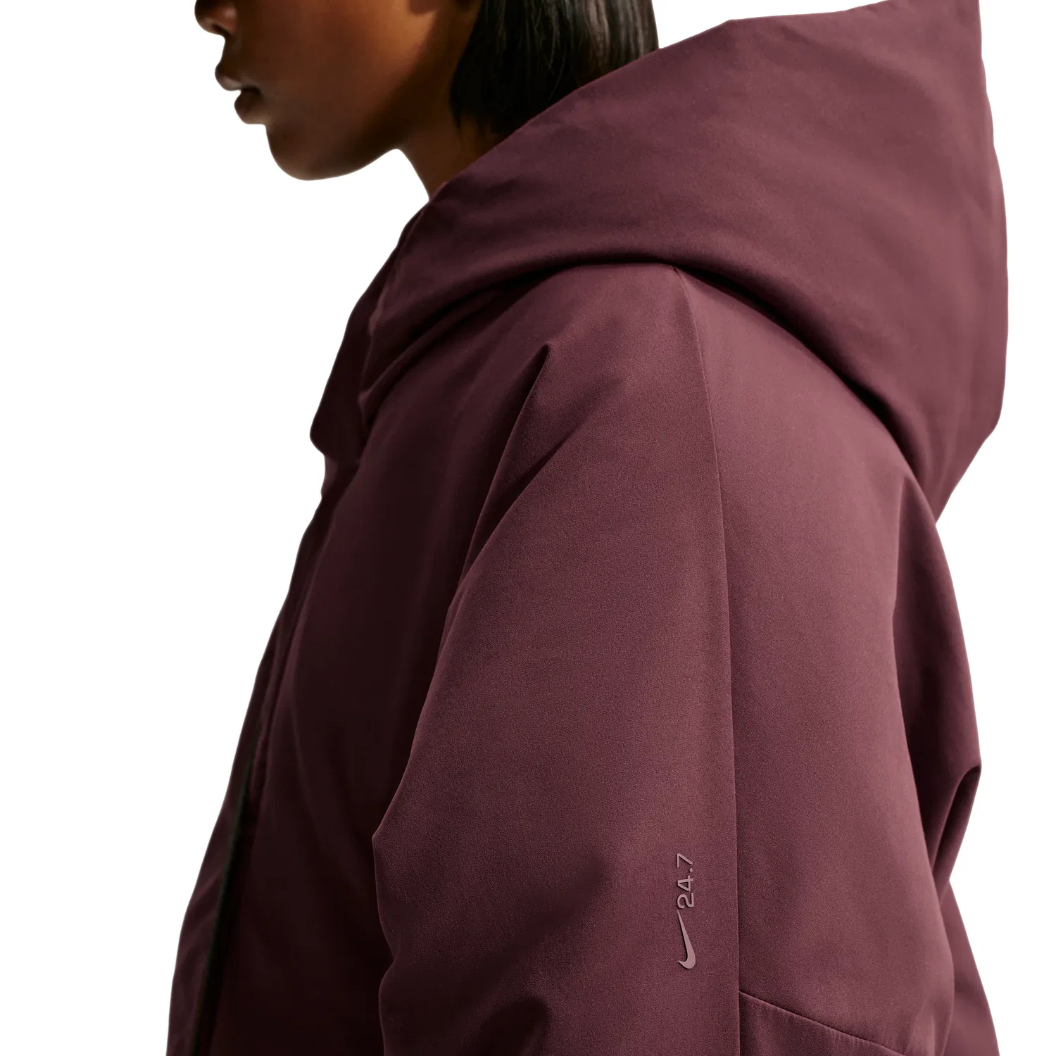 Женская куртка для тренировок 24.7 OuterCalm Therma-FIT Down-Fill Jacket 'Mystic Dates Light Boulder' Nike, Mystic Dates/Light Boulder — фото 4