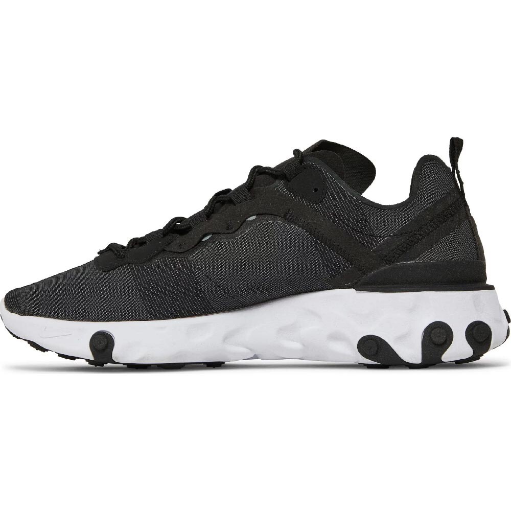 Кроссовки Nike Wmns React Element 55 'Black', черный/белый