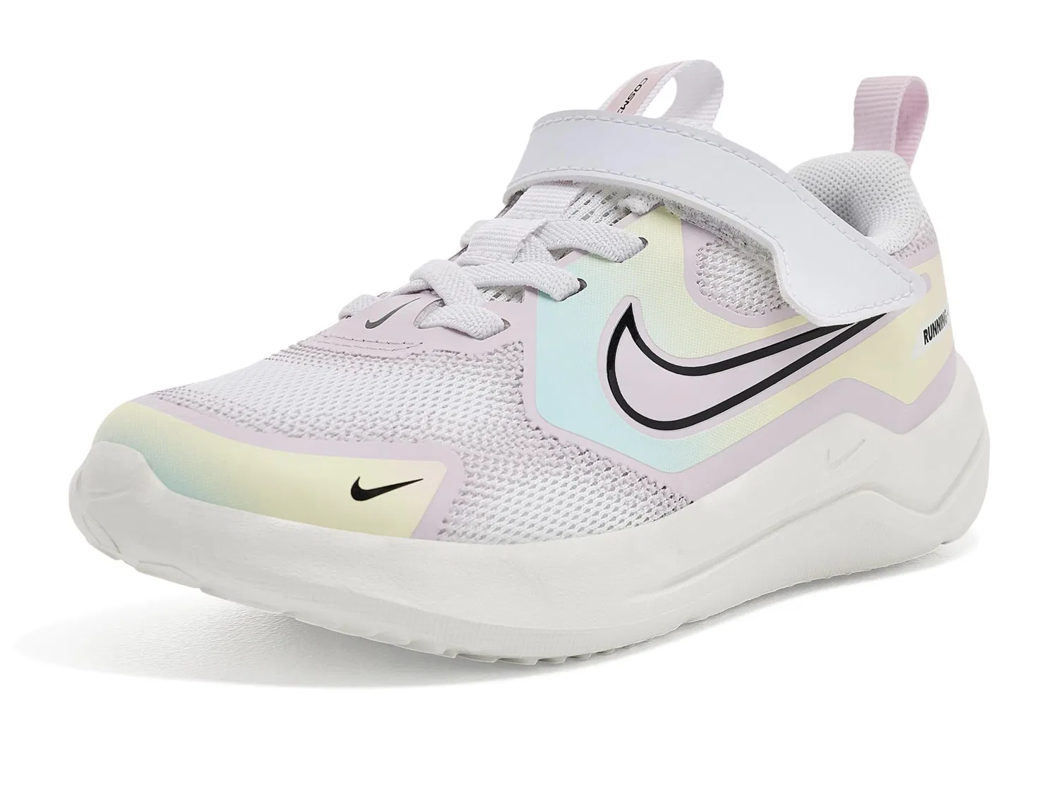 Кроссовки Cosmic Runner SE 2 (для младенцев и малышей) Nike Kids, White/Black/Bleached Lilac/Sail