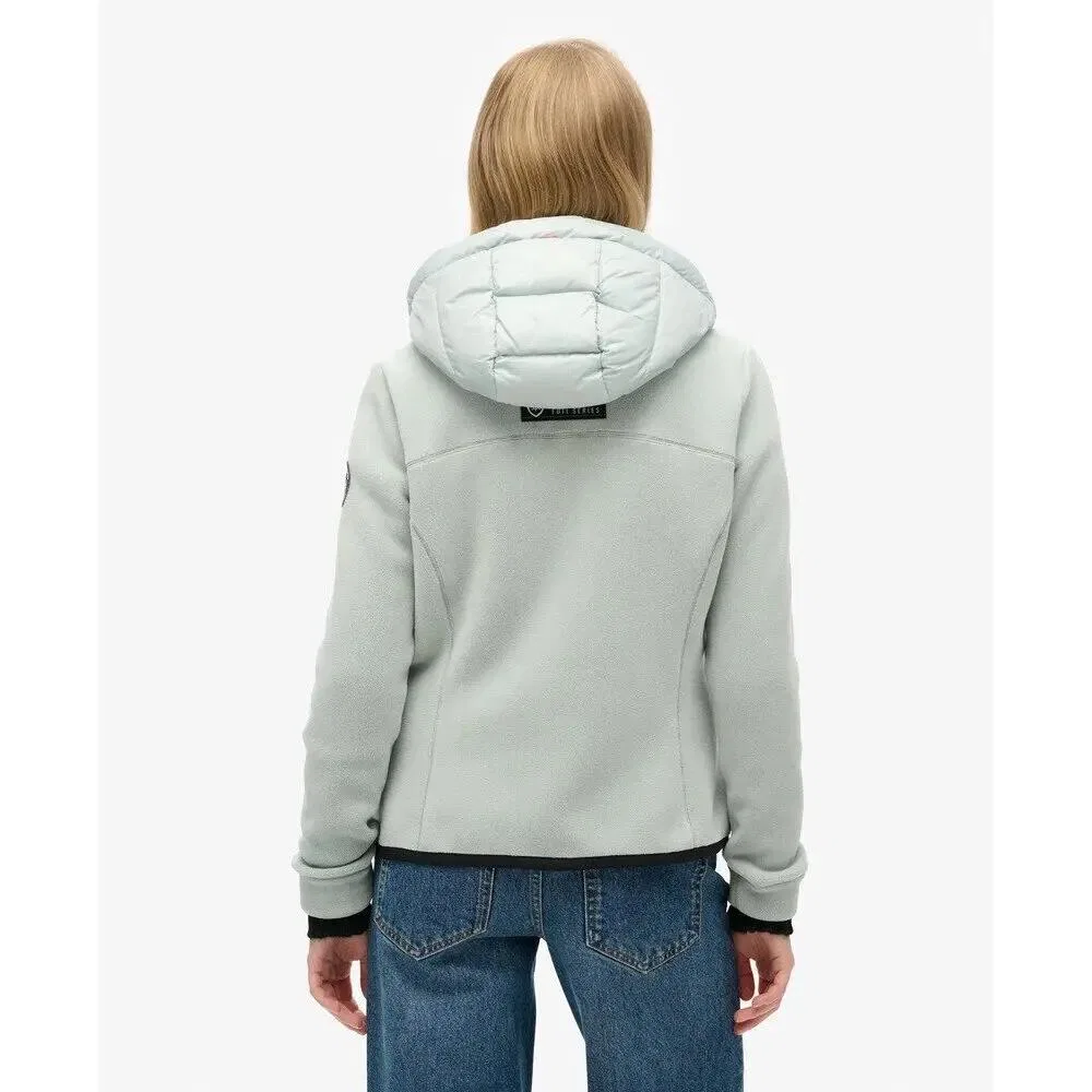 Женская гибридная куртка Superdry Storm, Grau — фото 3