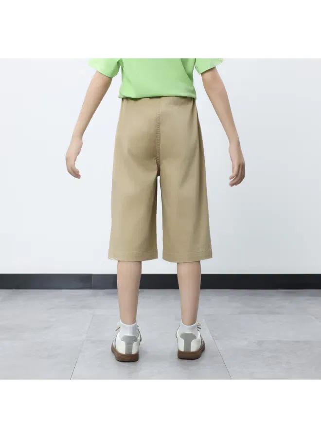 Шорты свободного кроя для мальчиков, Jeanswest, хаки — фото 4