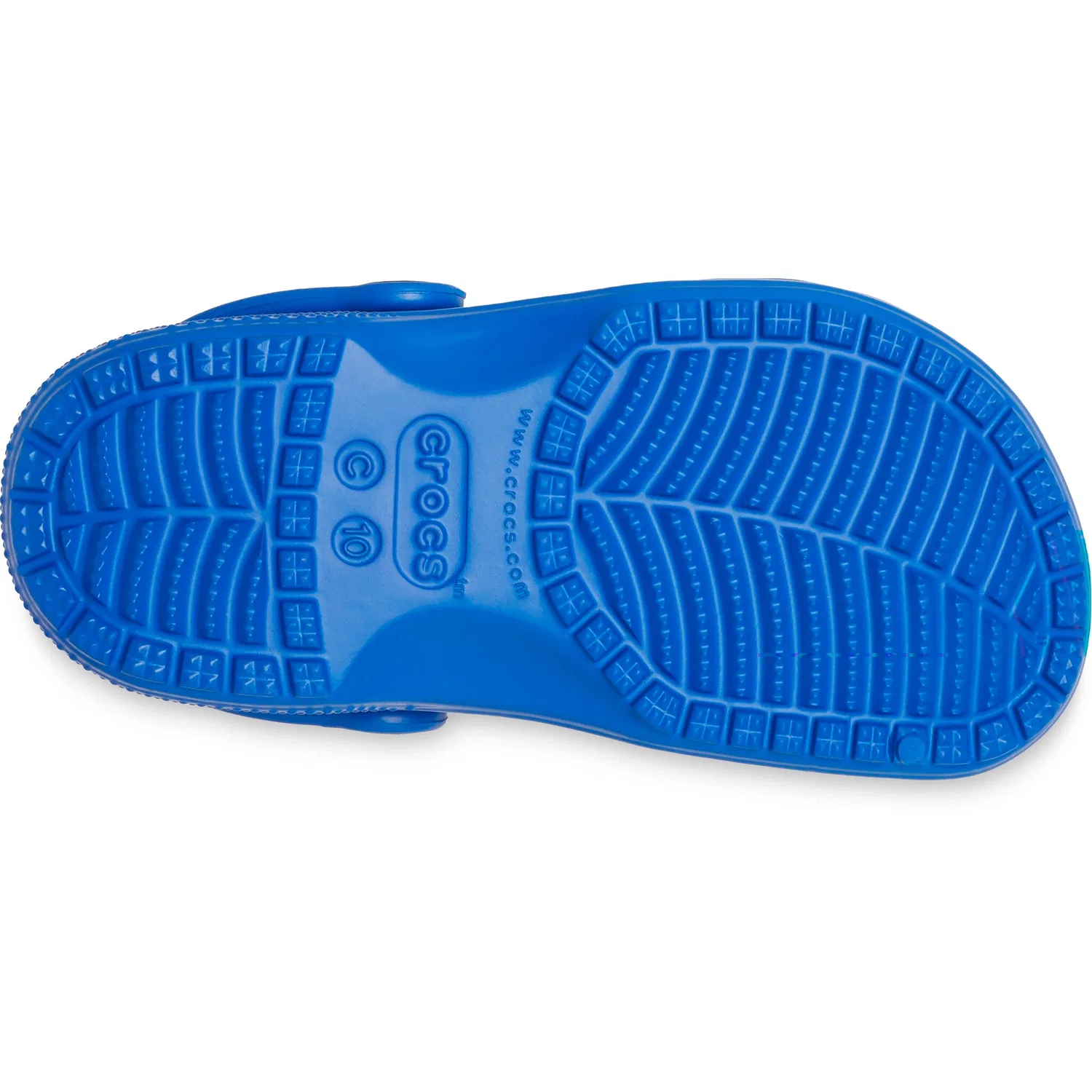 Детские клоги из Croslite Crocs, Royal Blue — фото 3