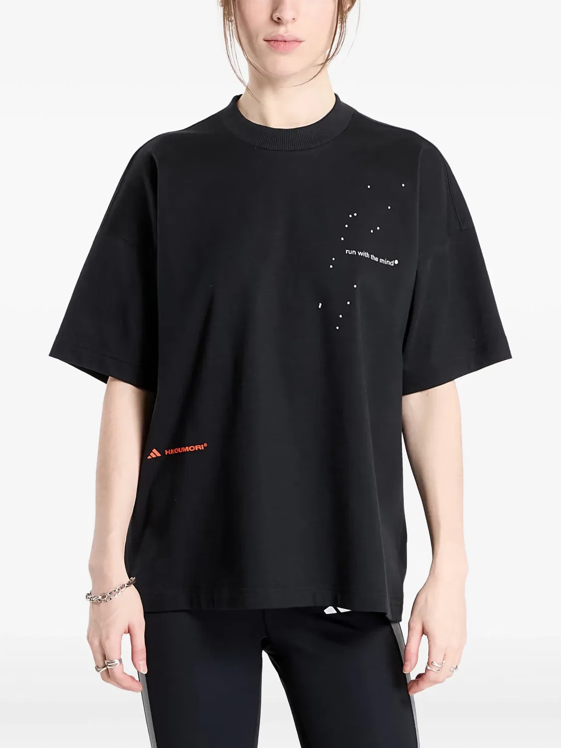Футболка с коротким рукавом H.Koumori Adidas, черный