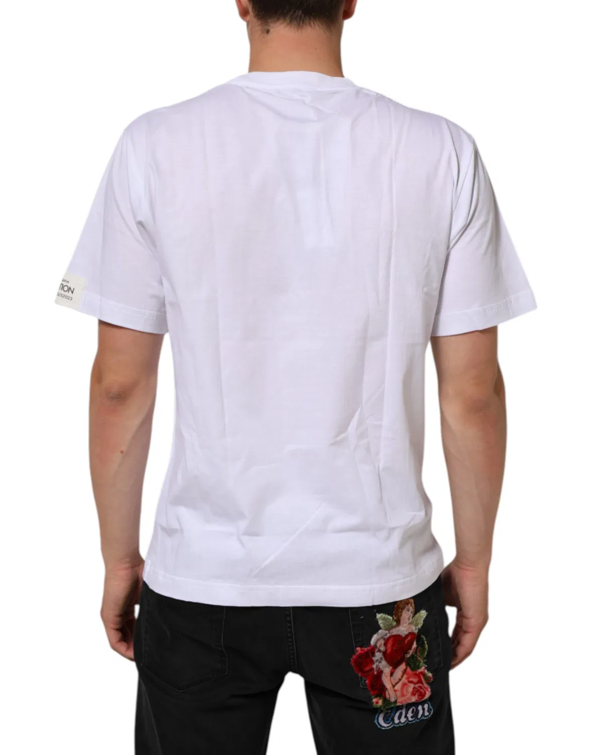 Мужская футболка с графическим принтом Dolce & Gabbana, White — фото 4
