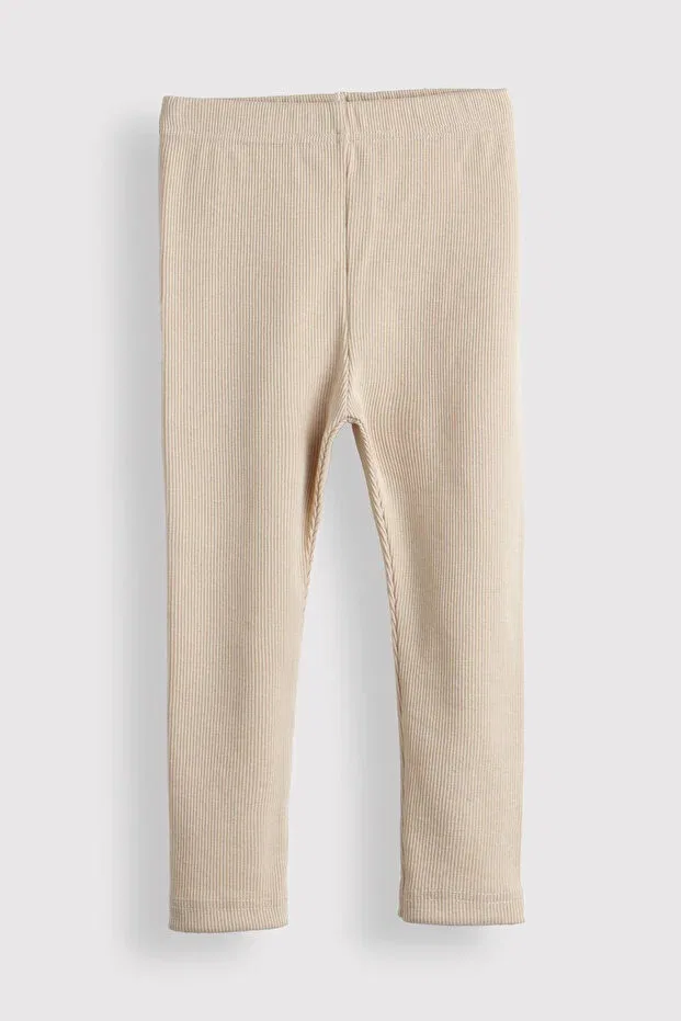 Детские леггинсы для девочек хлопковые Morshey, Light Beige