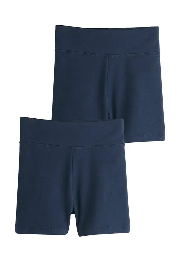 Комплект из 2 шорт, хлопок с эластаном, Next, navy blue, темно-синий