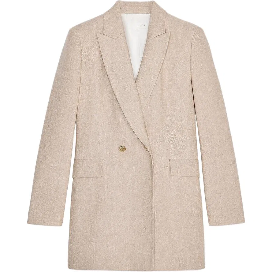 Женский деловой костюм Beige ZARA, Бежевый