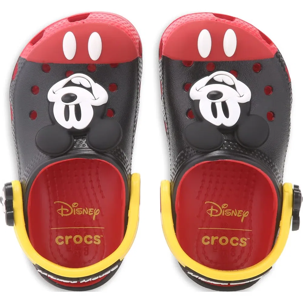 Детские классические сабо Mickey Mouse Crocs, Black Mickey Multi — фото 4