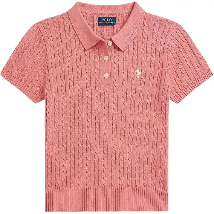 Свитер с поло-воротником Polo Ralph Lauren, Desert Rose