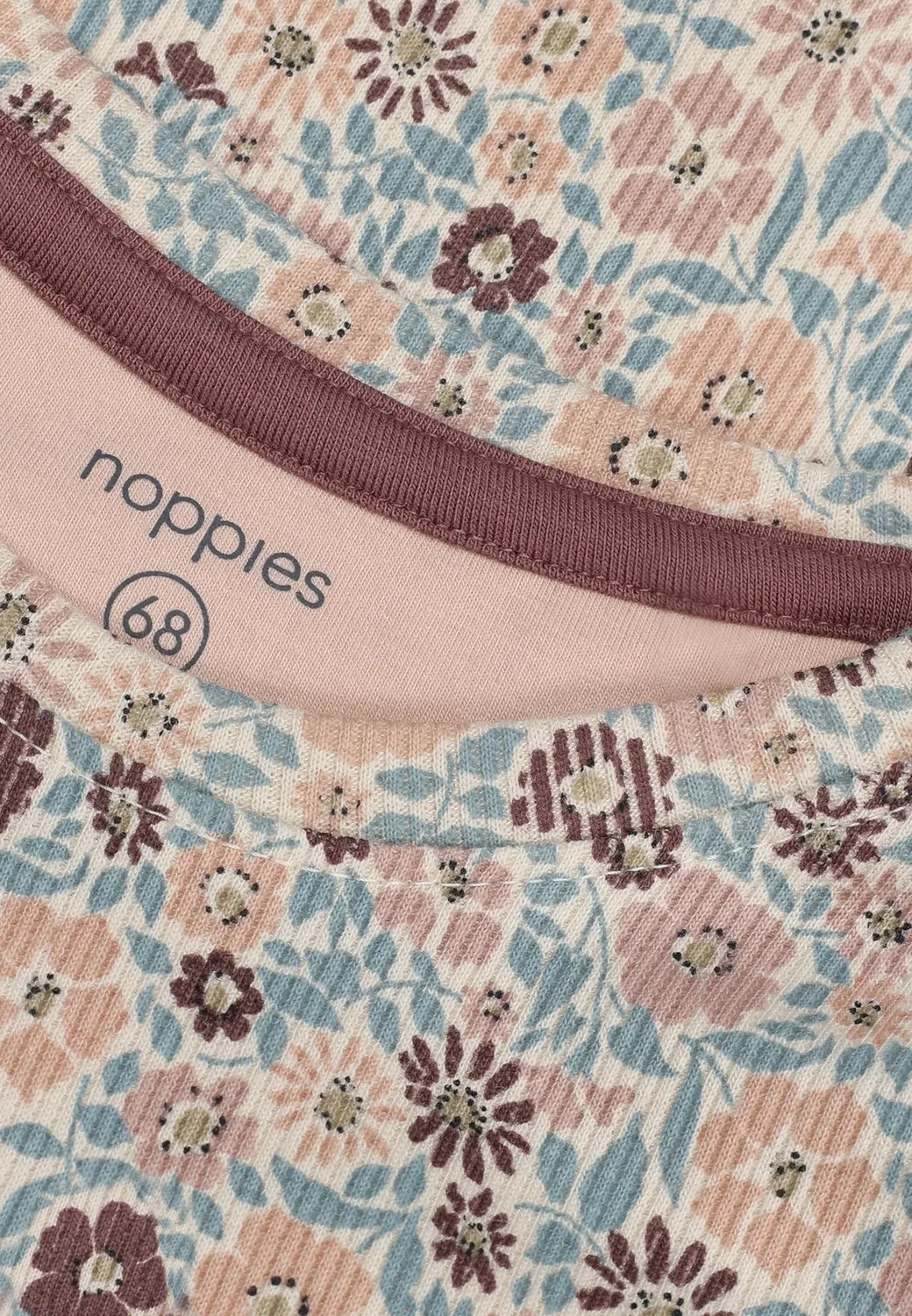 Футболка-Рубашка с принтом по всей поверхности - с длинными рукавами Noppies, Rose Dust — фото 3