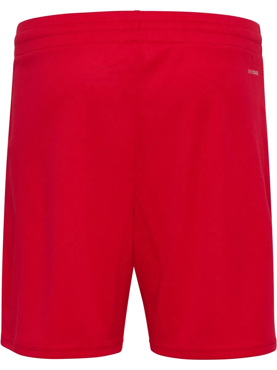 Спортивные брюки Hummel Regular 'ESSENTIAL' клюквенного цвета — фото 2