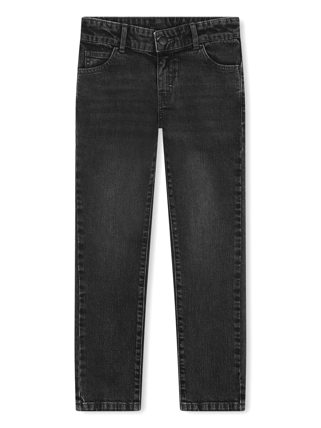 Джинсы с логотипом DKNY, черный