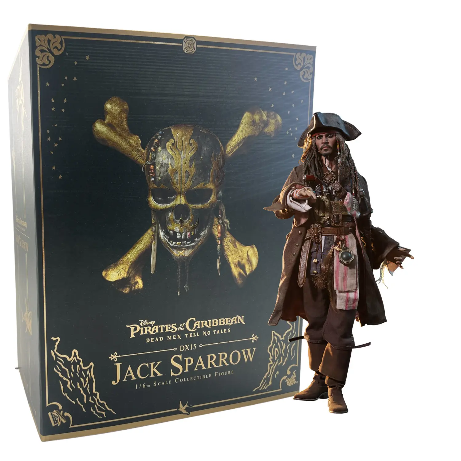 

Фигурка Hot Toys Pirates of the Caribbean: Dead Men Tell No Tales Jack Sparrow DX15, 30 см