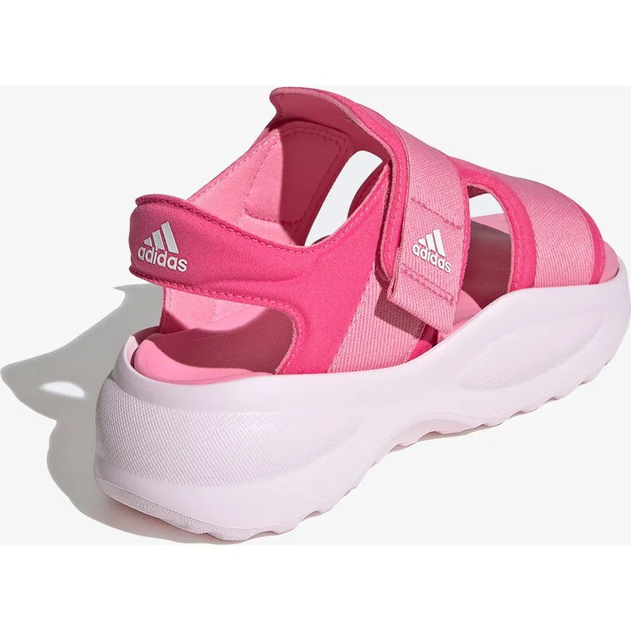 Сандалии детские с регулируемыми ремешками adidas Mehana, Розовый — фото 3