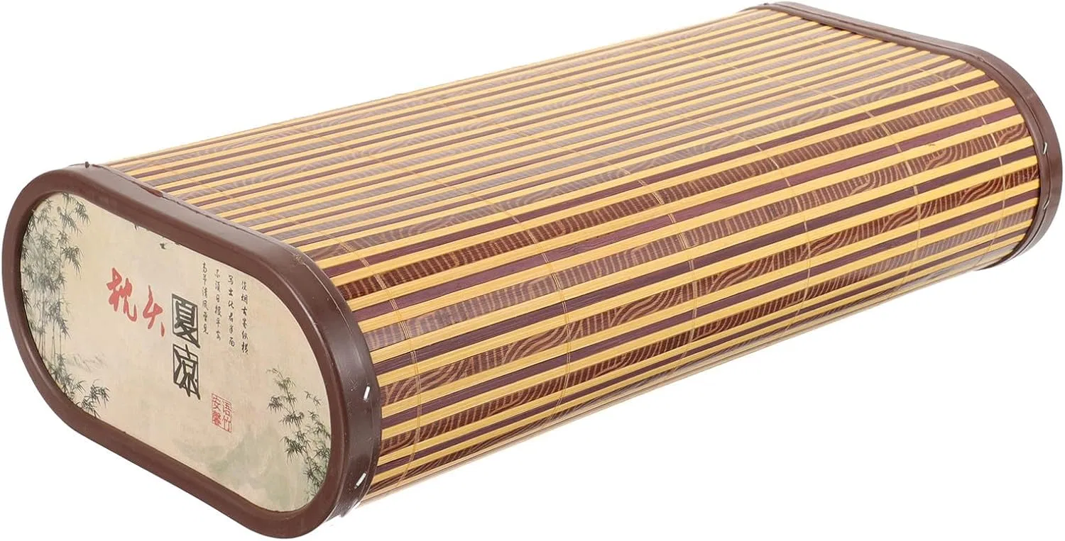 Подушка для шеи и поясницы охлаждающая Zerodeko, 1 шт, 36x17.5x8.8 см, Kaffee