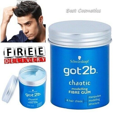 

Got2B Chaotic Modelling Fiber Gum Wax Фиксация укладки волос 100 мл, Schwarzkopf