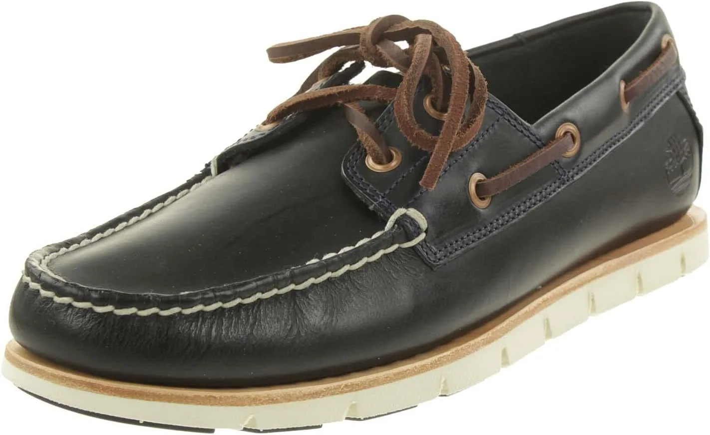 Мужские лоферы Timberland Tidelands Classic из двух видов кожи, цвет средней части, натуральное дерево, синий